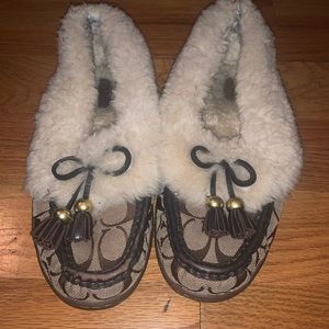 Coach moccasins